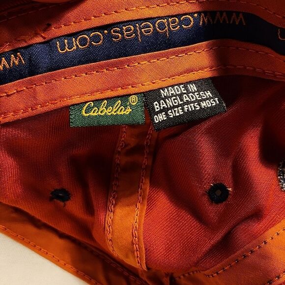 Cabela's Rust Orange Sliderback Hat - Picture 8 of 8